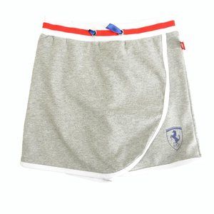 Scuderia Ferrari Girls "Short Skirt" Gray Skort sz 3/4 Years